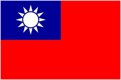 Taiwan flag large
