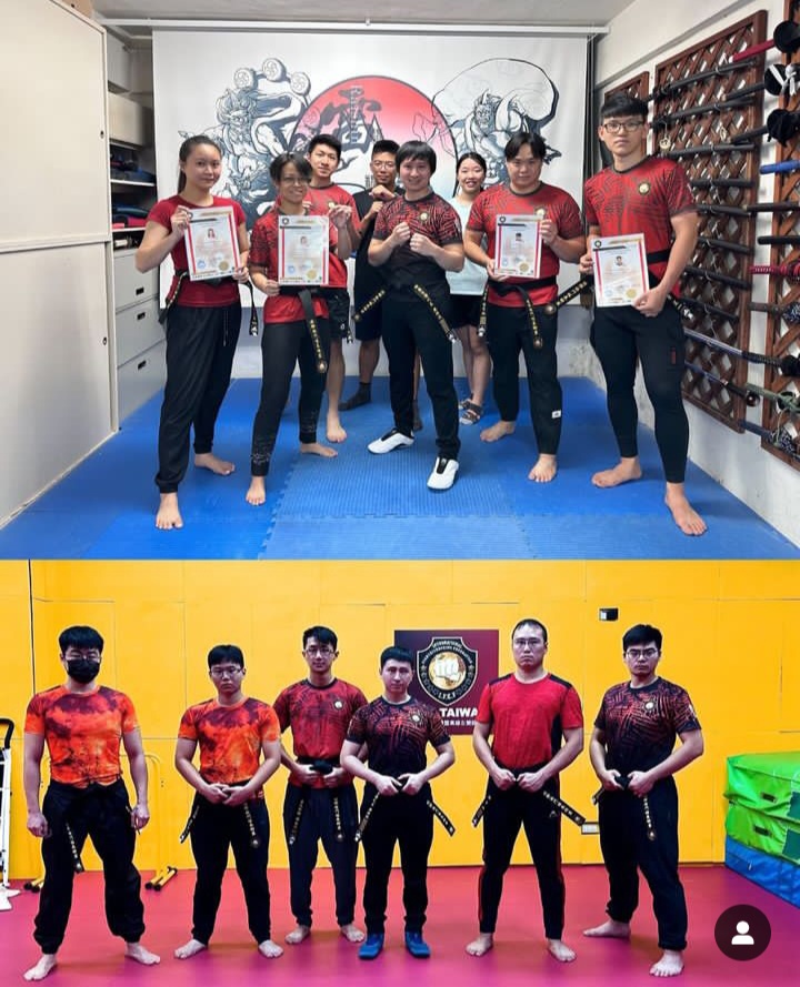 The strong team of the International Fight Kickboxing Federation of Taiwan, represented by Liao Hsiang Ting_ who is also the representaive  of east Asia.