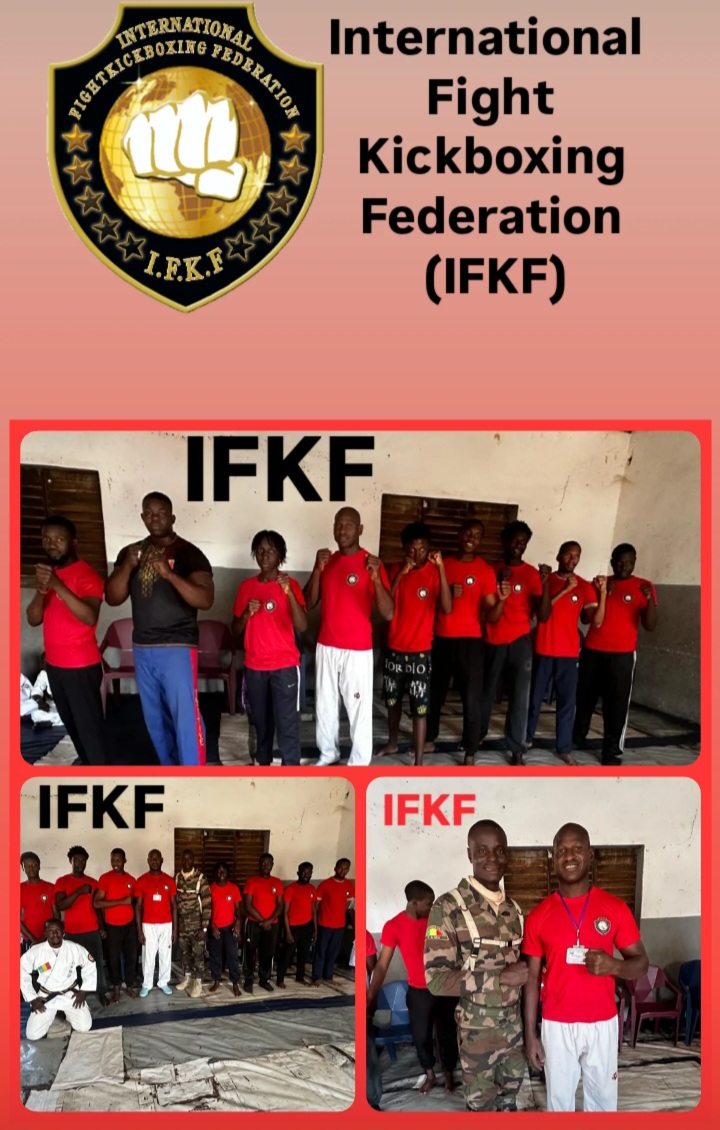 Representative of the International Fight Kickboxing Federation in Mali Master Sidibe Gaoussou